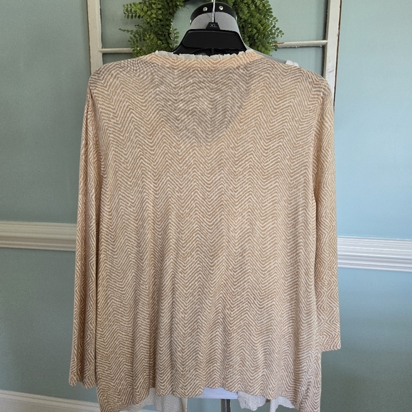 Talbots Button Front Cardigan Sweater Size XLarge - Picture 3 of 6